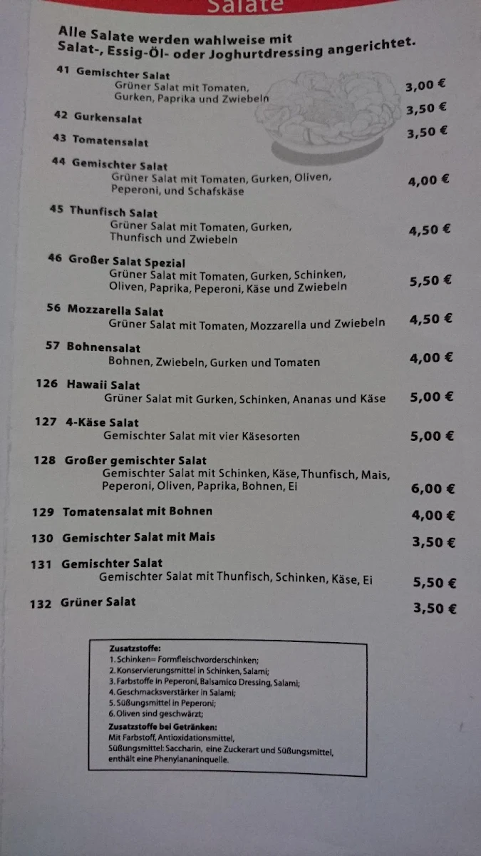 Speisekarte photo 2