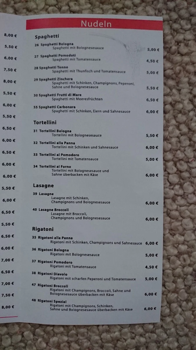 Speisekarte photo 3