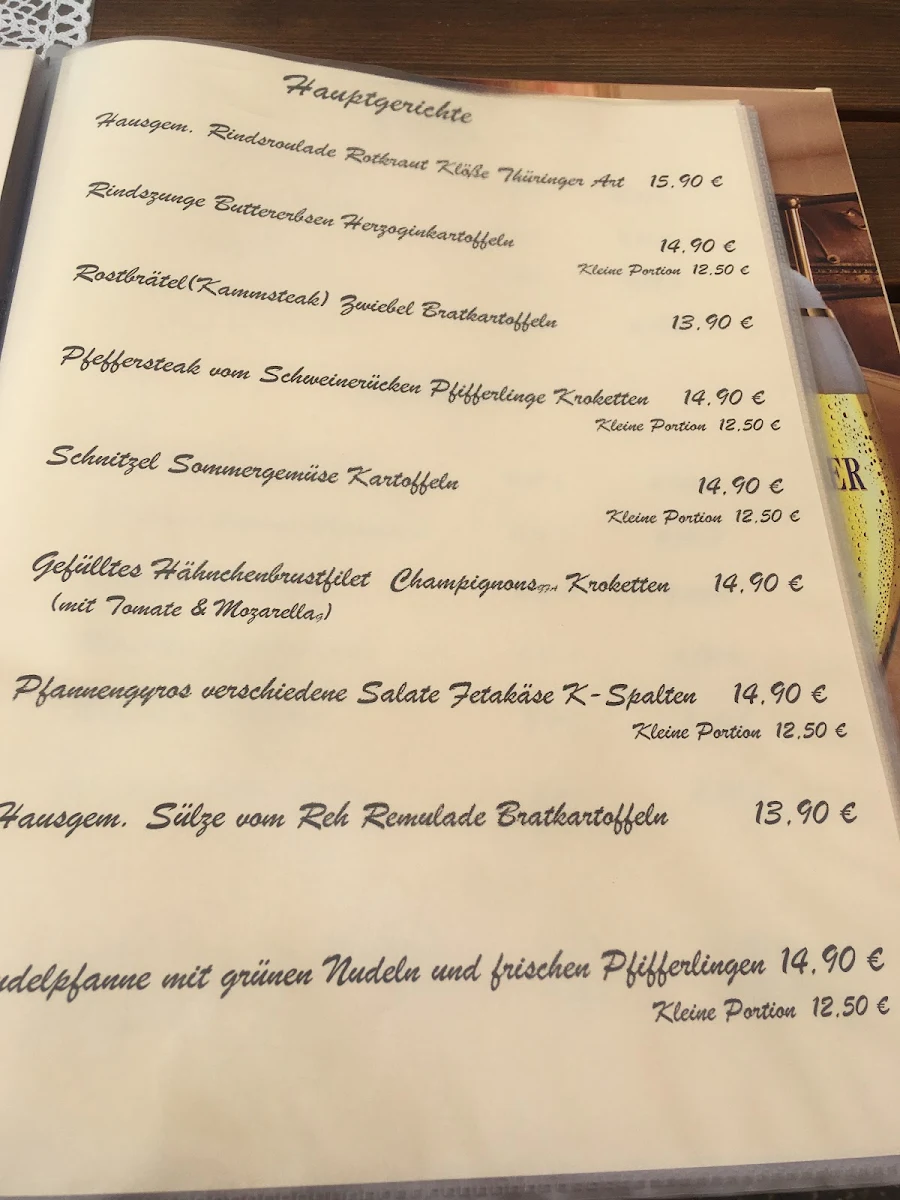 Speisekarte photo 1