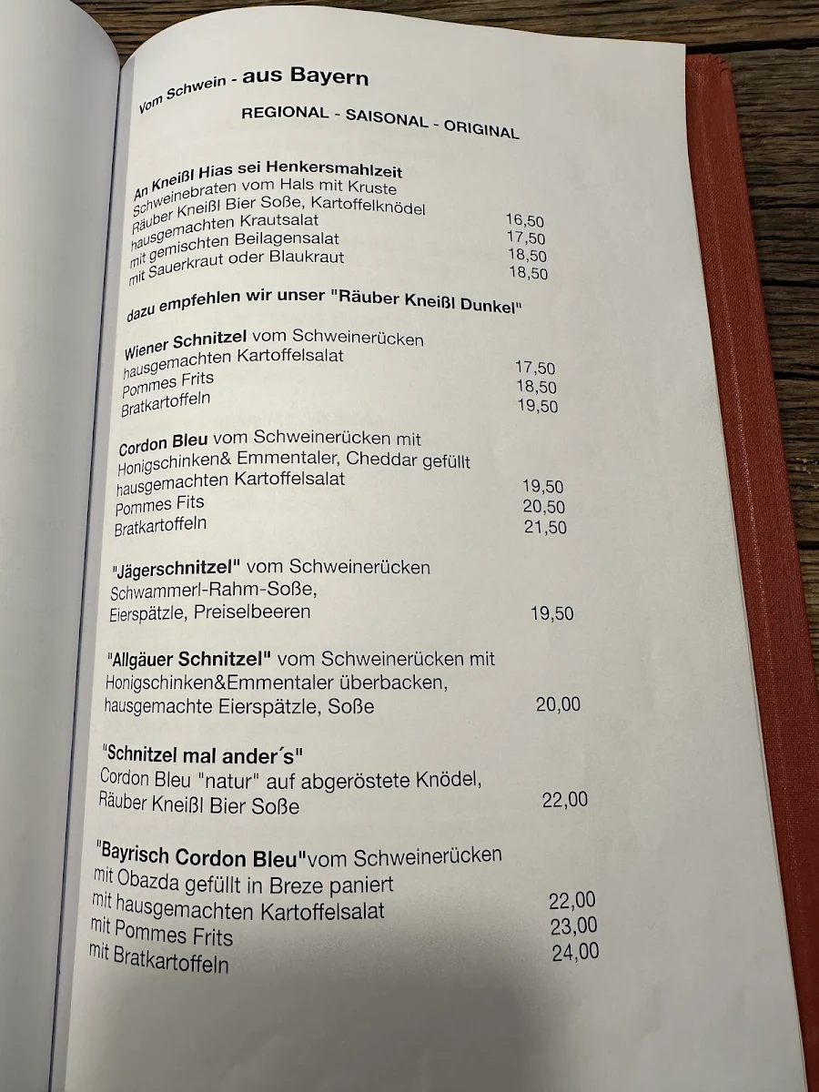 Speisekarte photo 3
