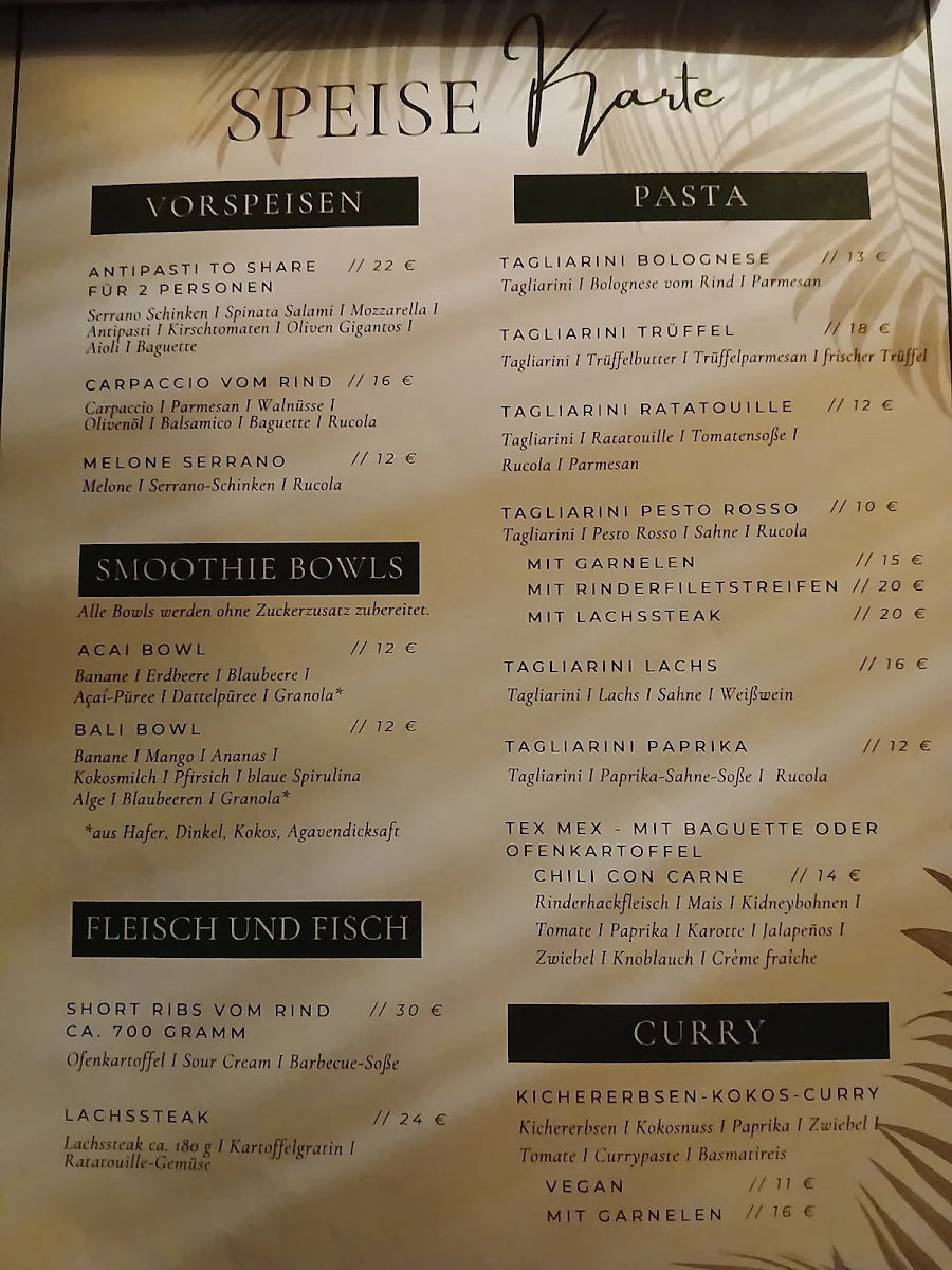 Speisekarte, Eden01