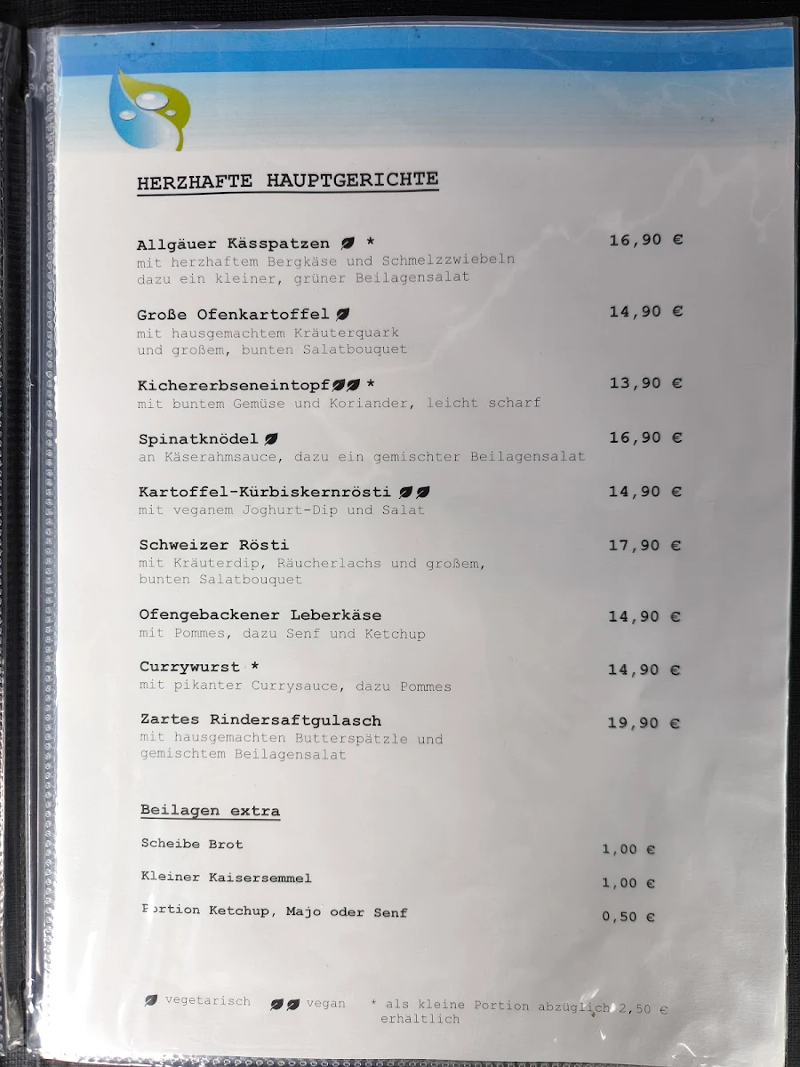 Speisekarte photo 1