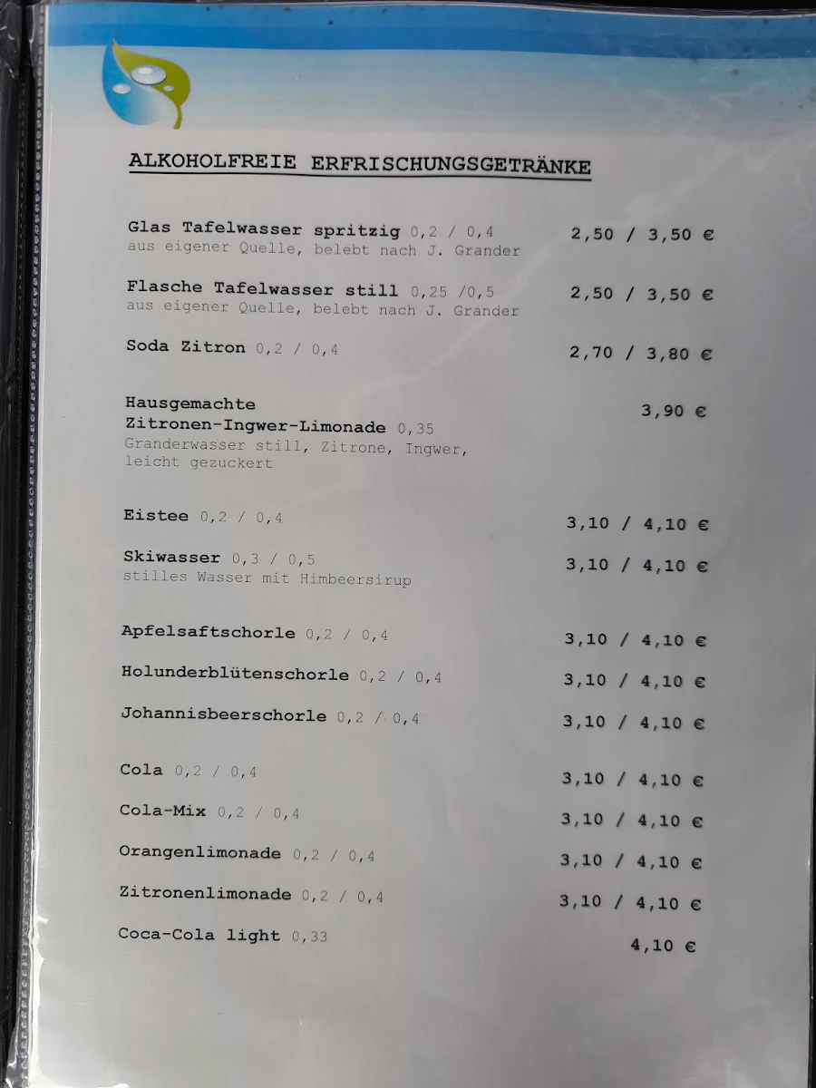 Speisekarte photo 2