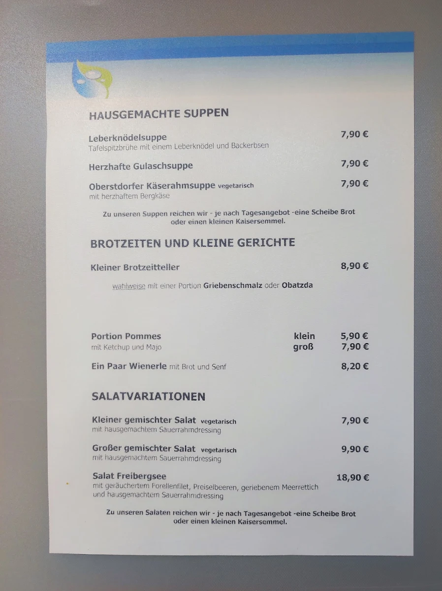 Speisekarte photo 4