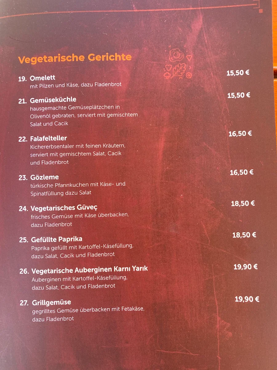 Speisekarte photo 4