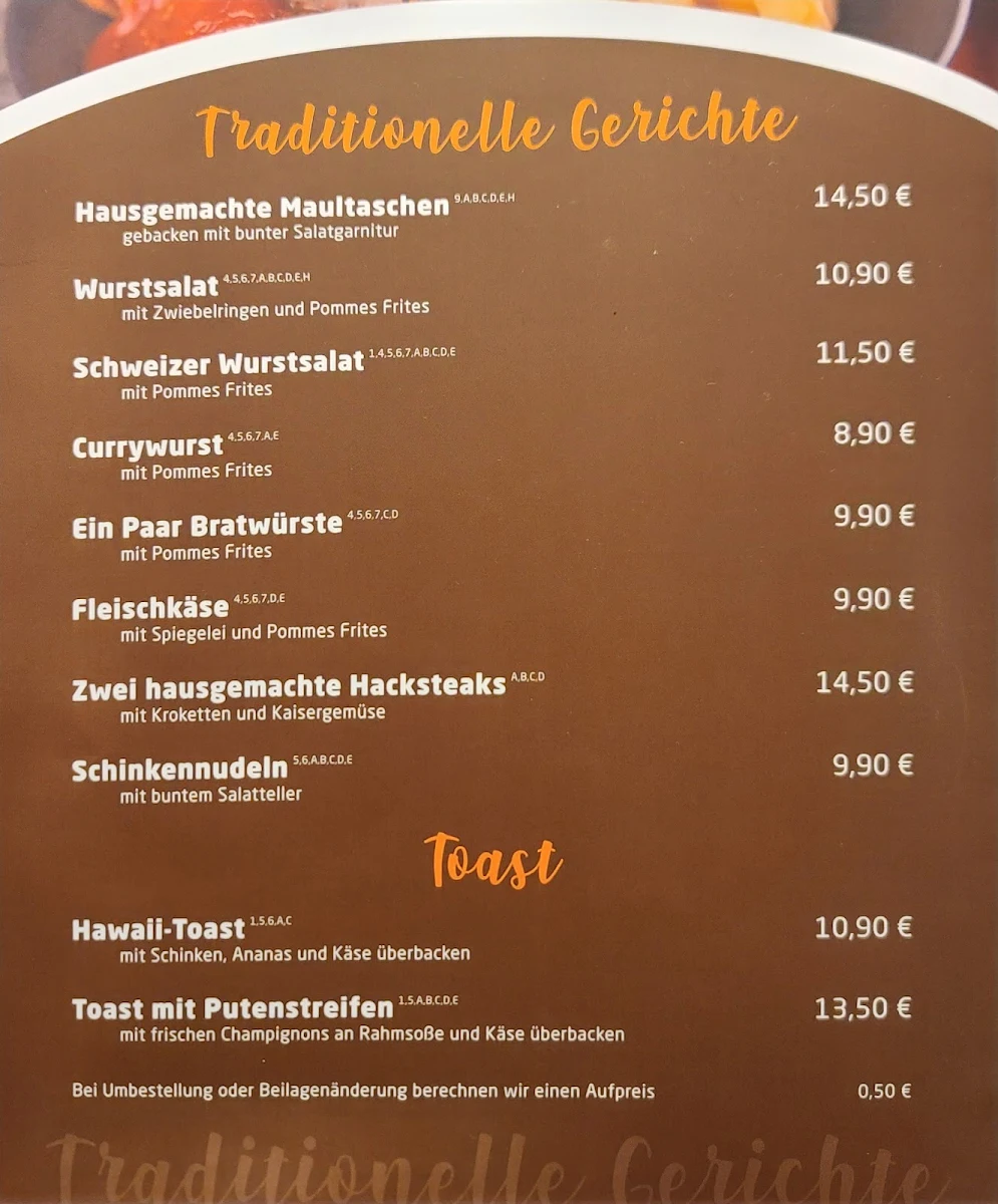 Speisekarte photo 3