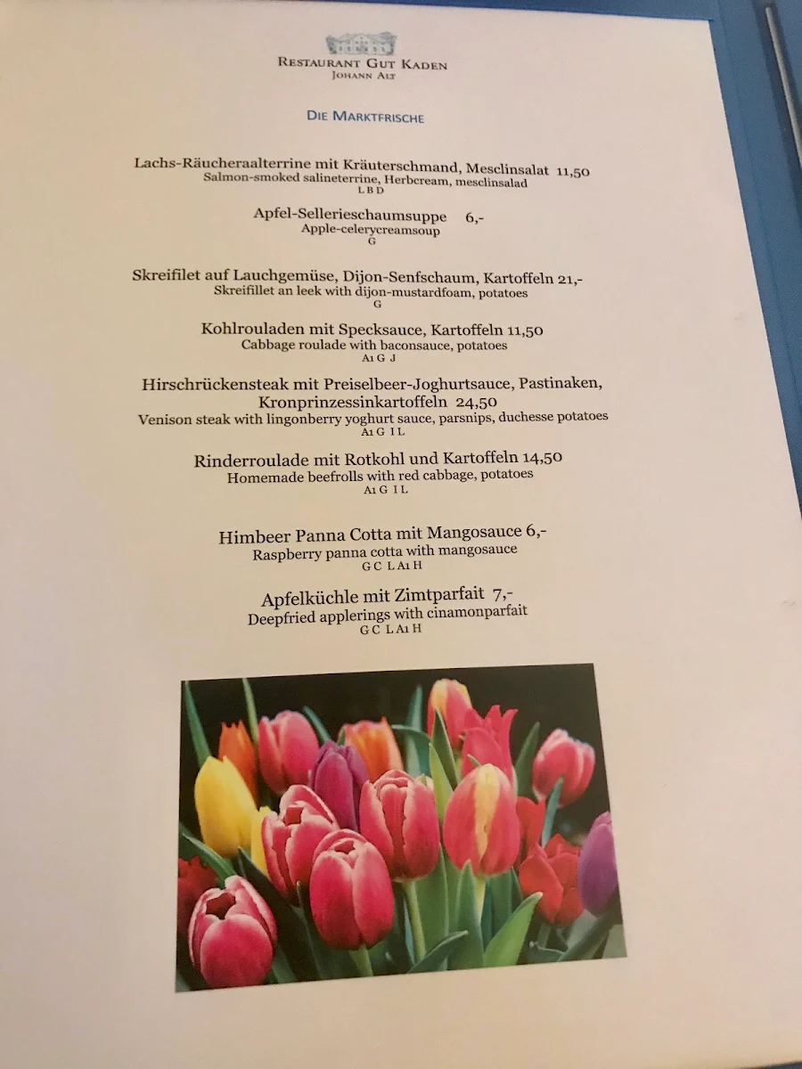 Speisekarte photo 1