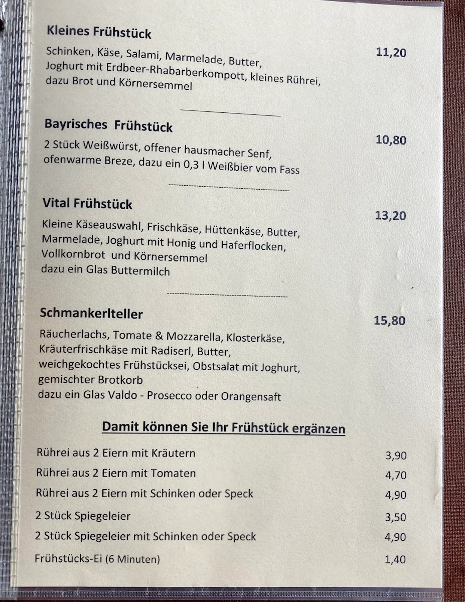 Speisekarte photo 4