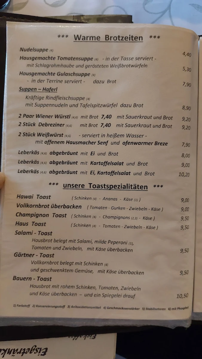 Speisekarte photo 9