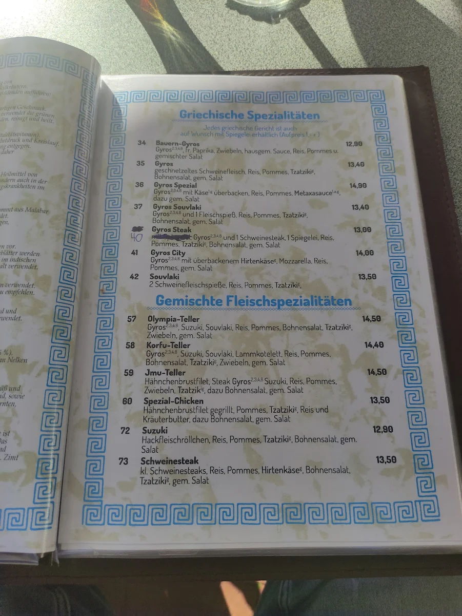Speisekarte photo 9