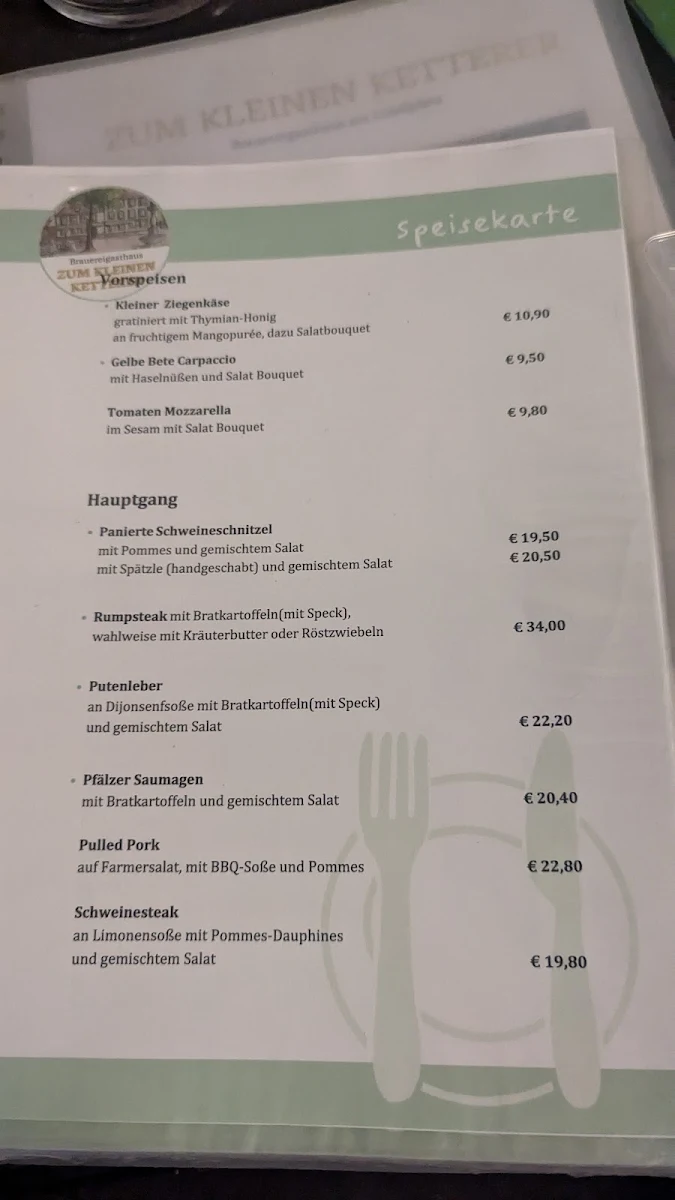 Speisekarte photo 2
