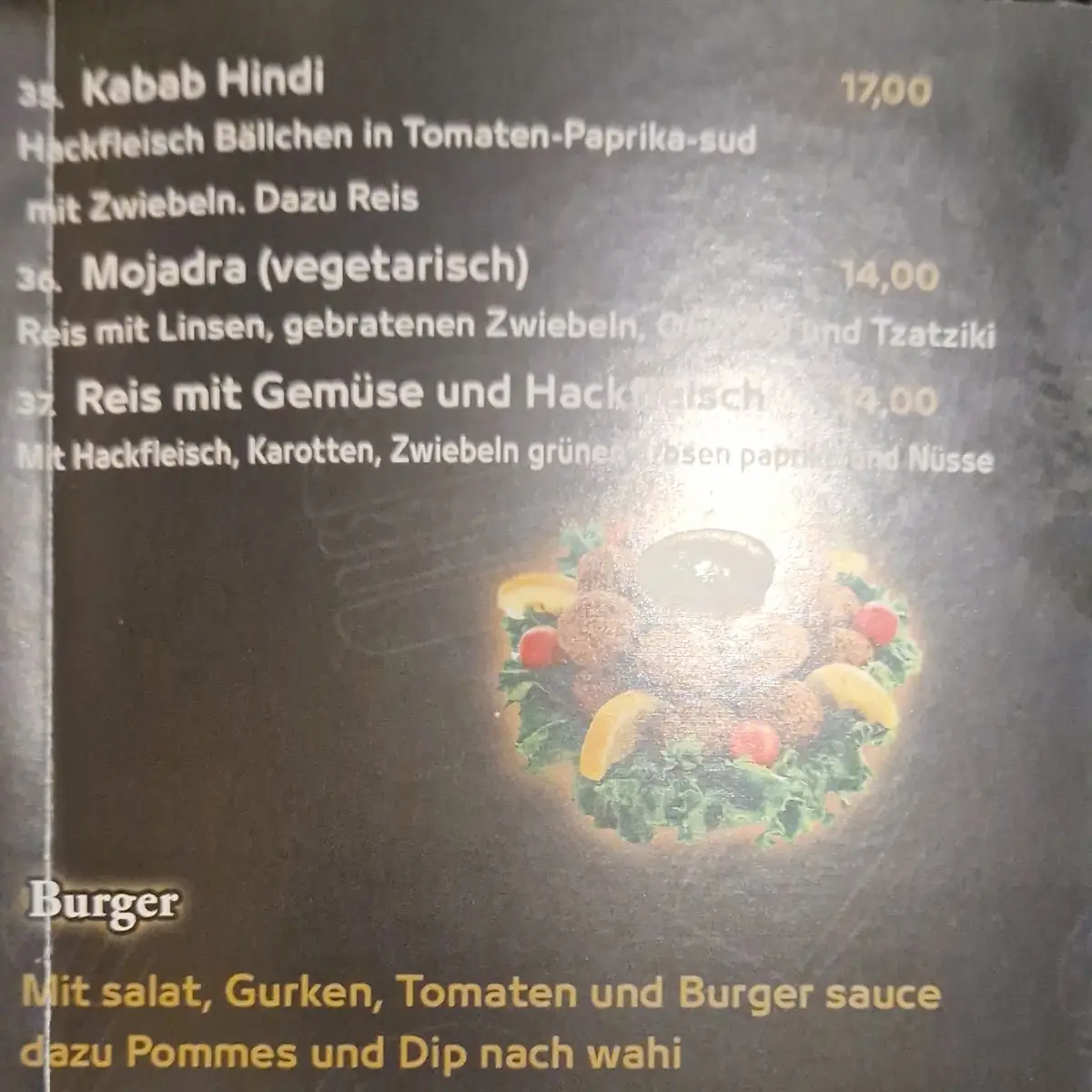 Speisekarte photo 1