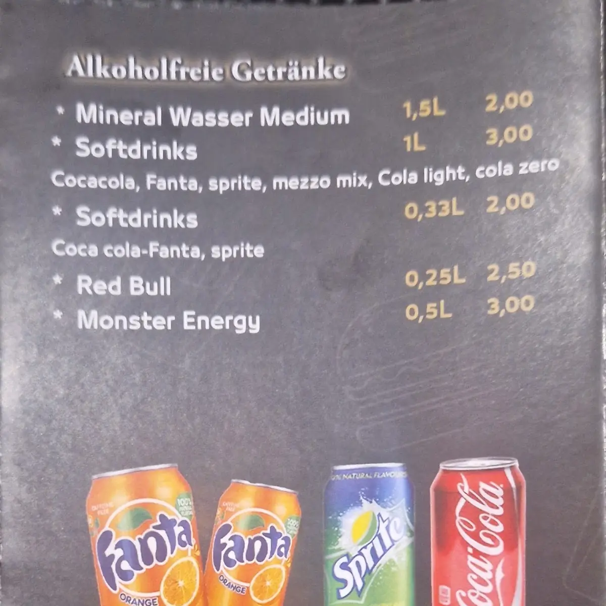 Speisekarte photo 2