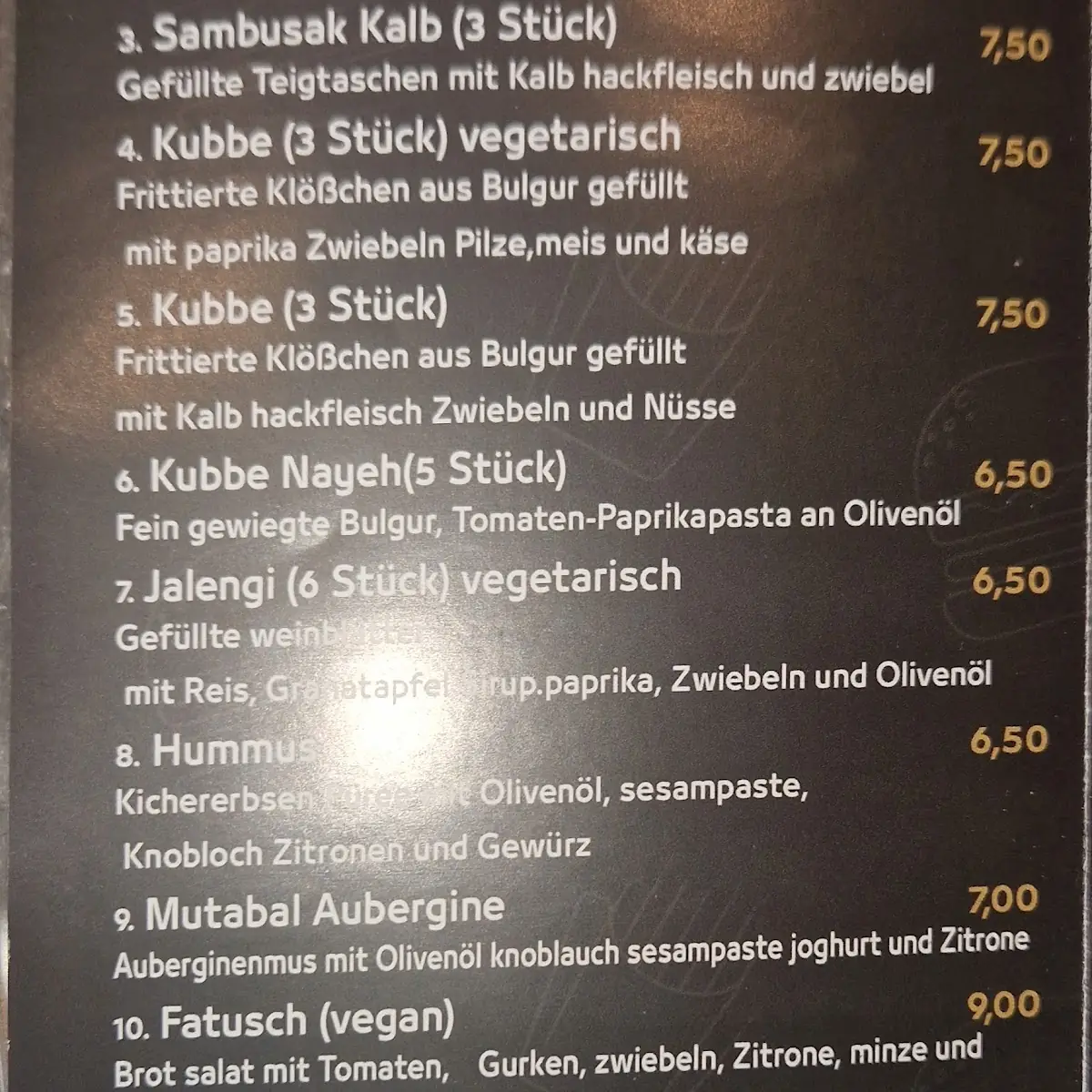 Speisekarte photo 4