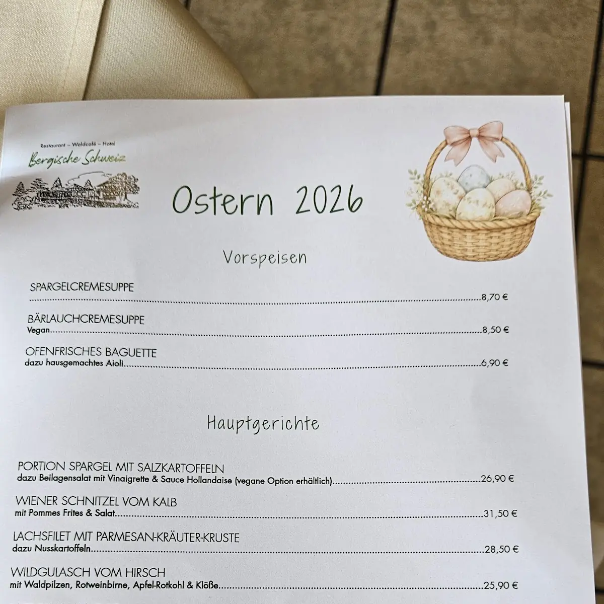 Speisekarte photo 8
