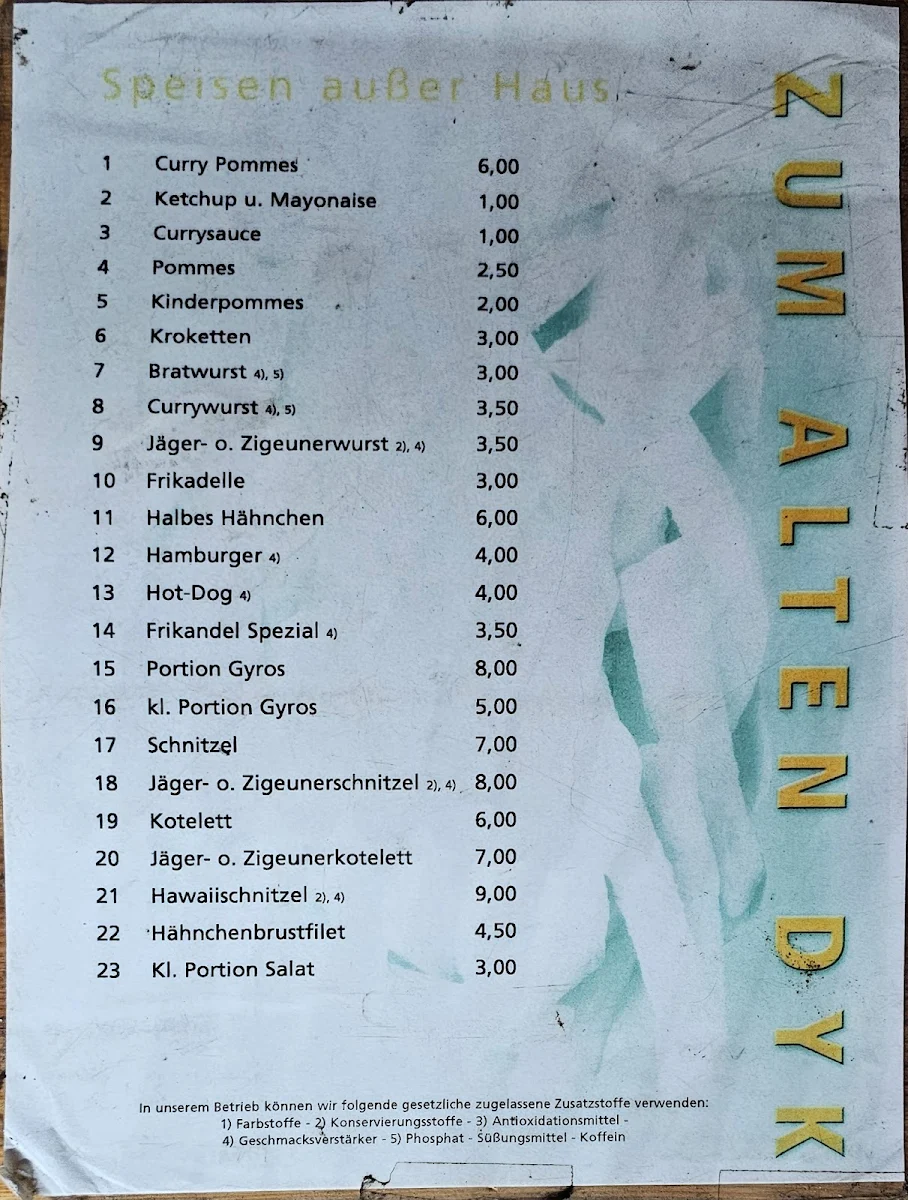 Speisekarte photo 1