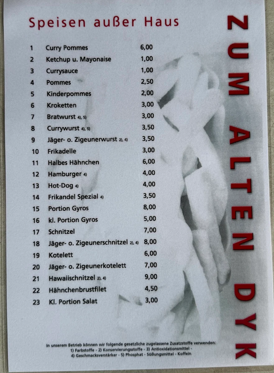 Speisekarte photo 2