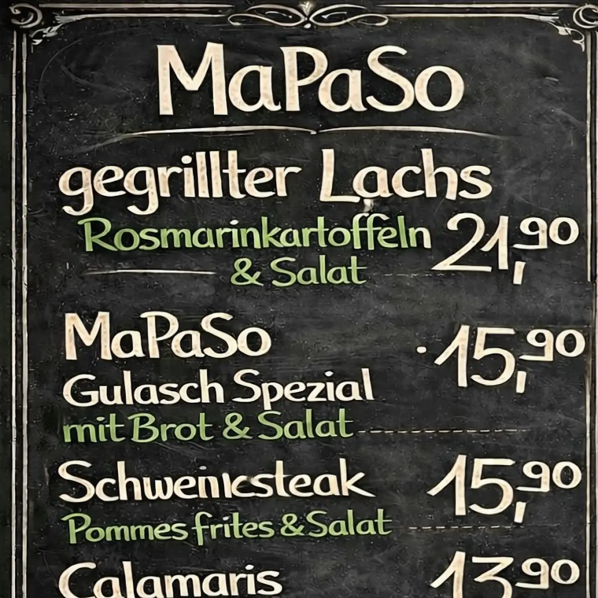 Speisekarte photo 3