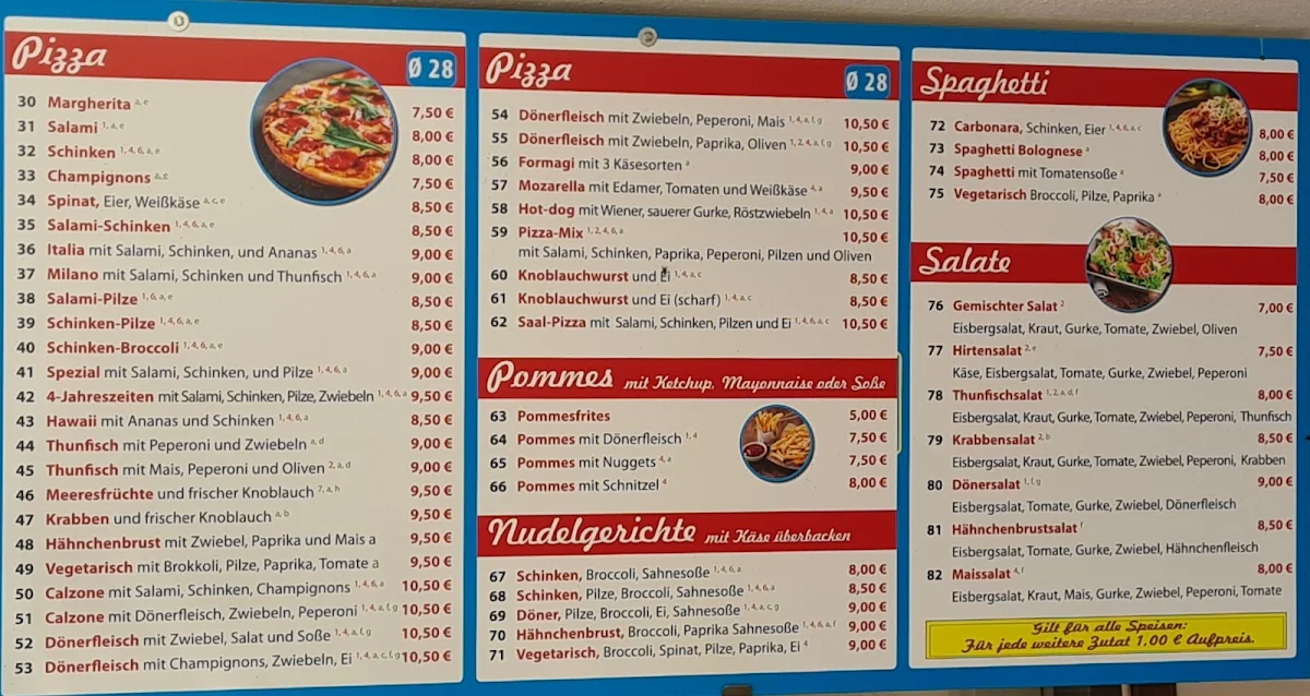 Speisekarte photo 2