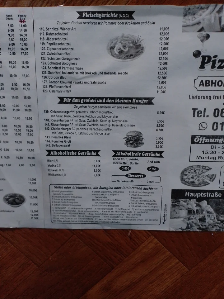 Speisekarte photo 8