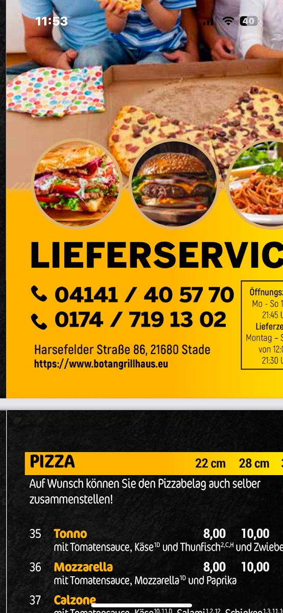 Speisekarte photo 2