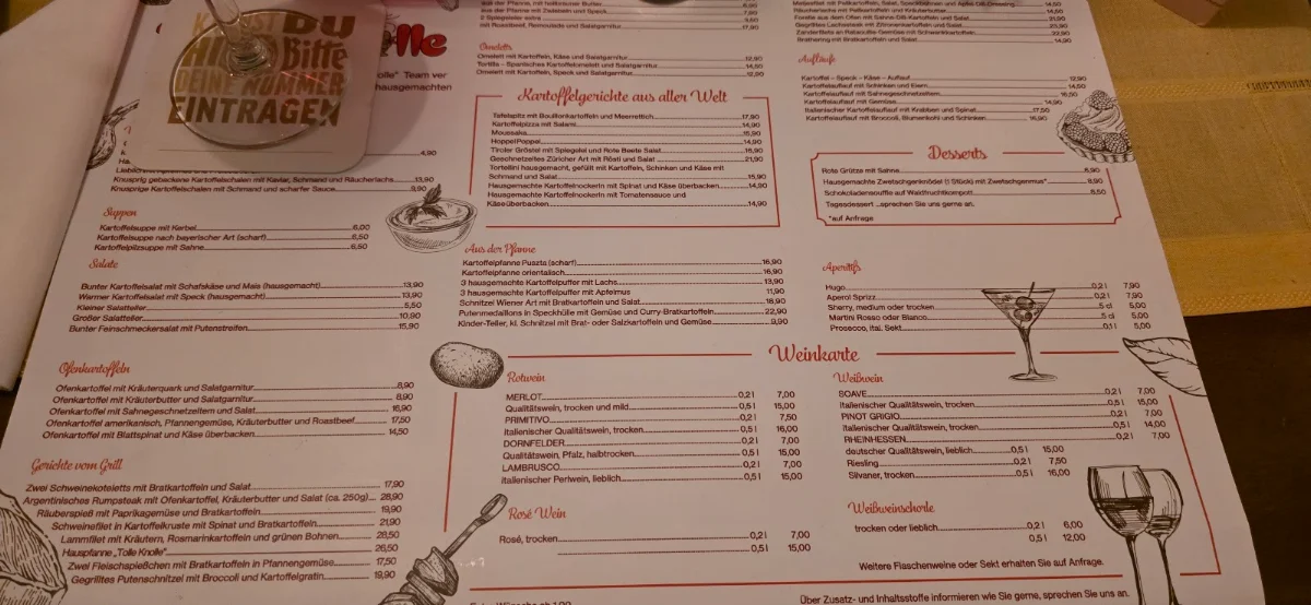 Speisekarte photo 4