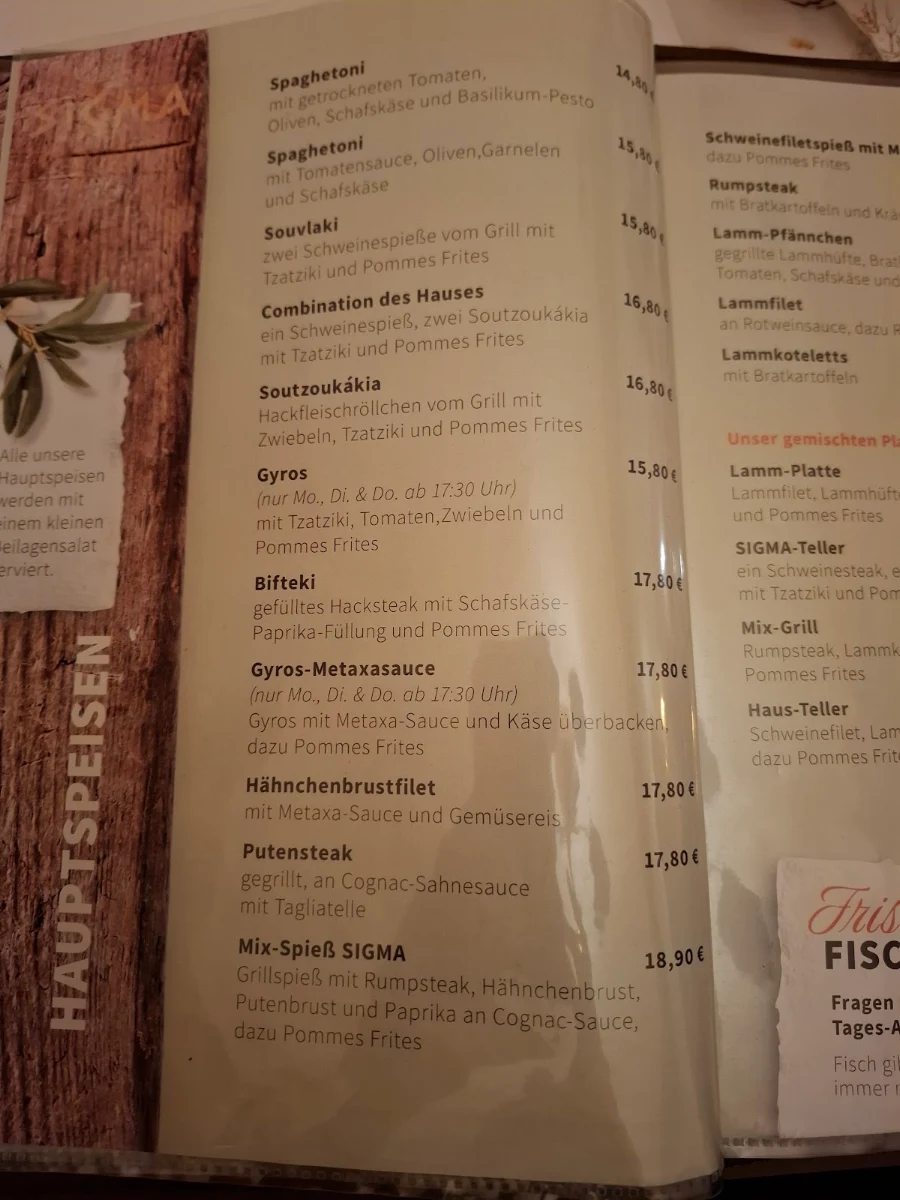 Speisekarte photo 7