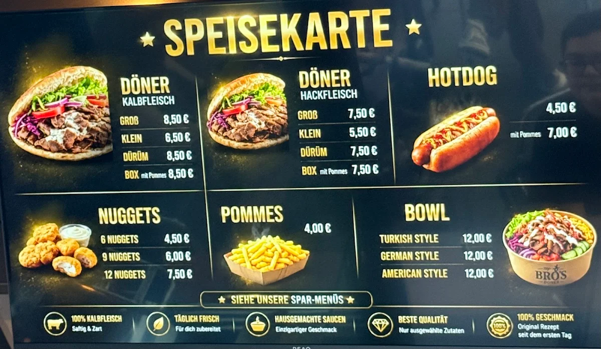 Speisekarte photo 1