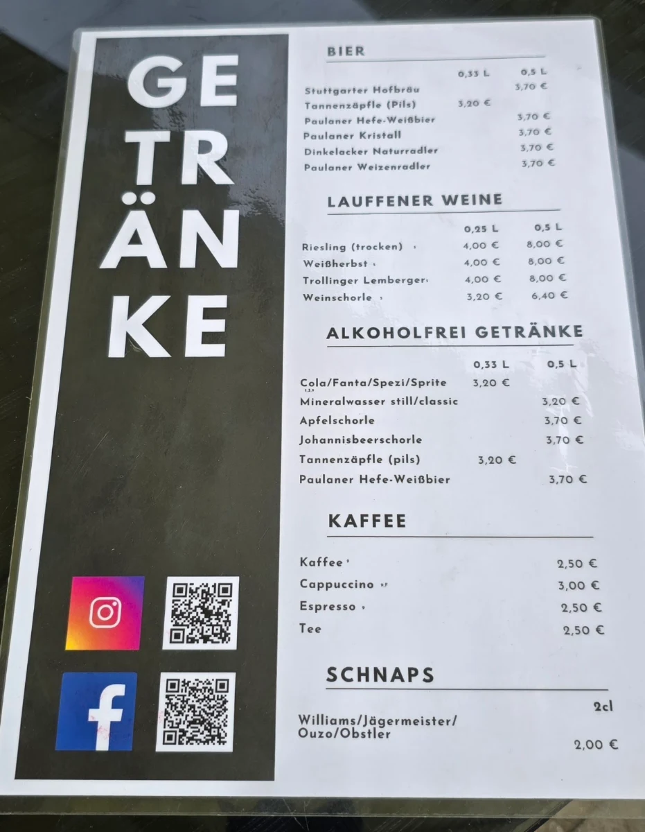 Speisekarte photo 1