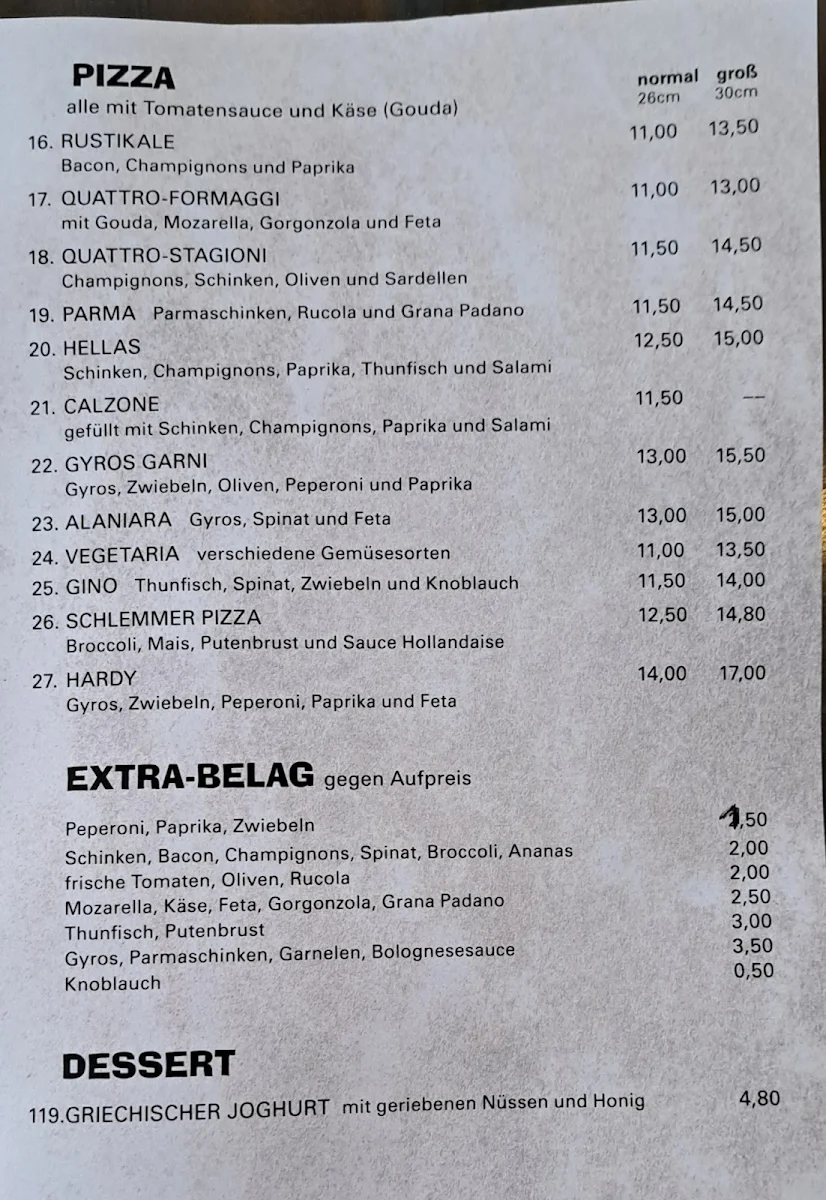 Speisekarte photo 1