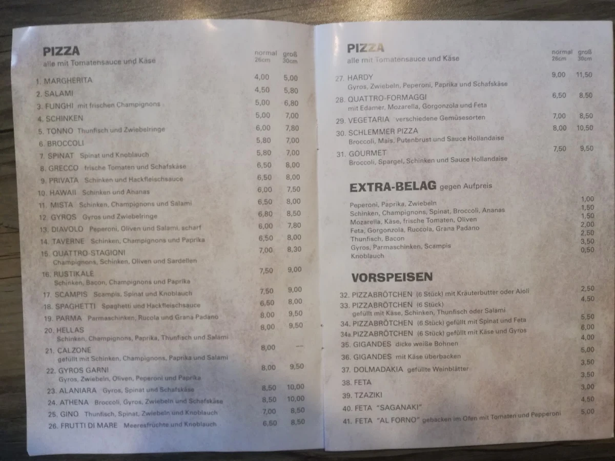 Speisekarte photo 5