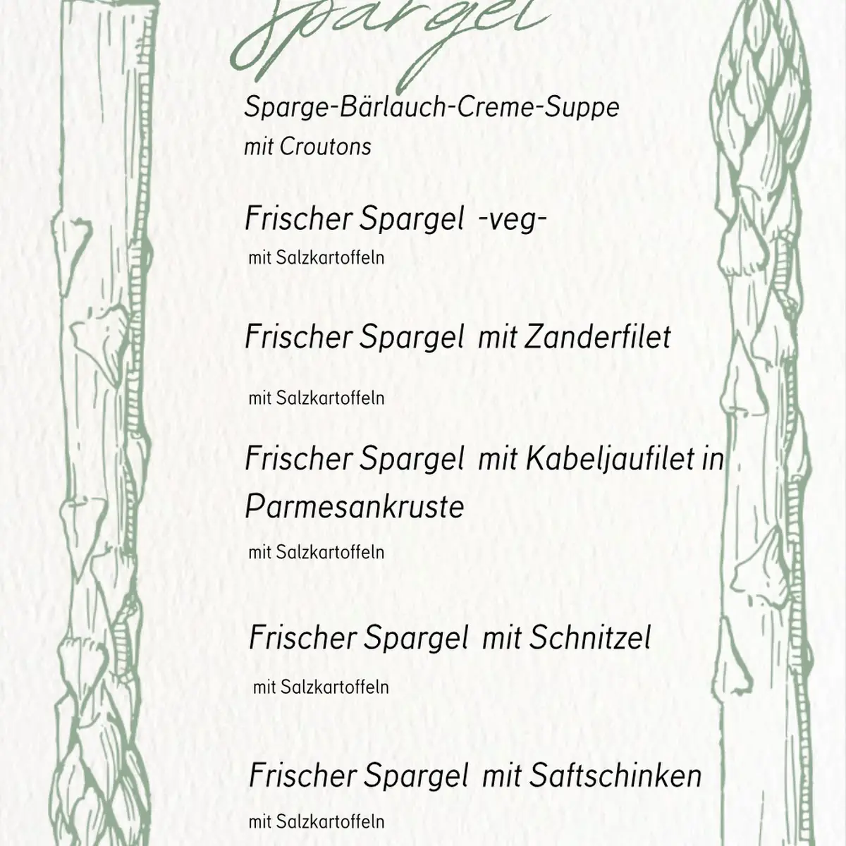 Speisekarte photo 3