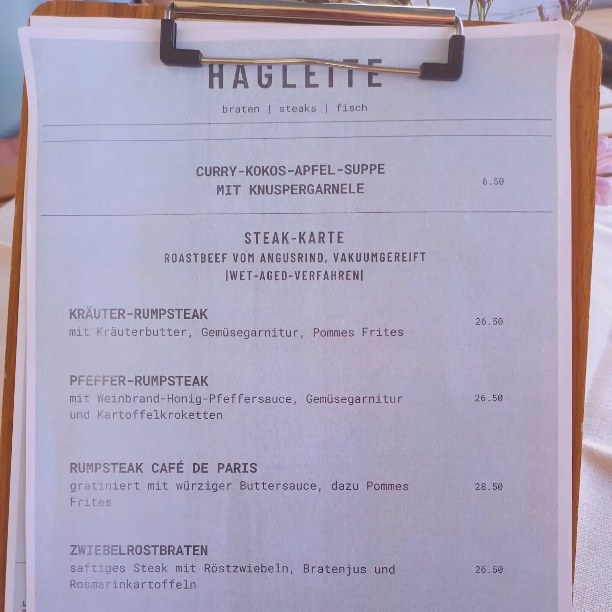 Speisekarte photo 6