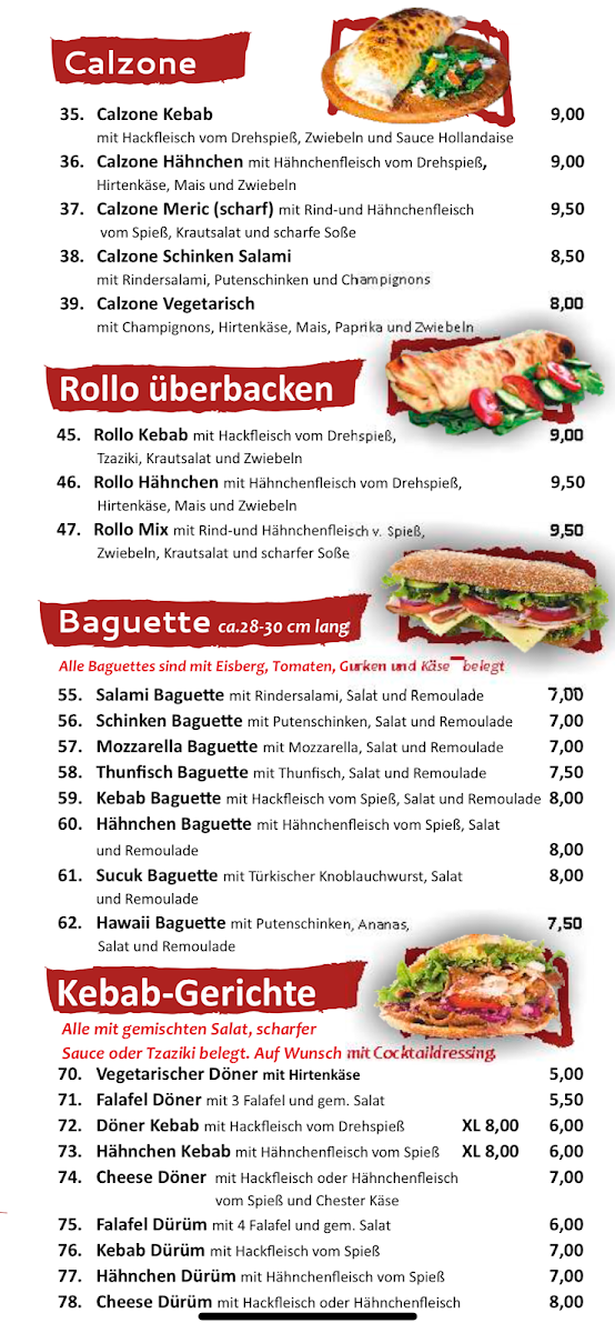 Speisekarte photo 2