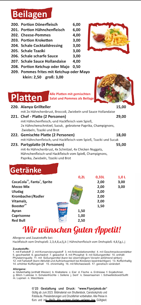 Speisekarte photo 4