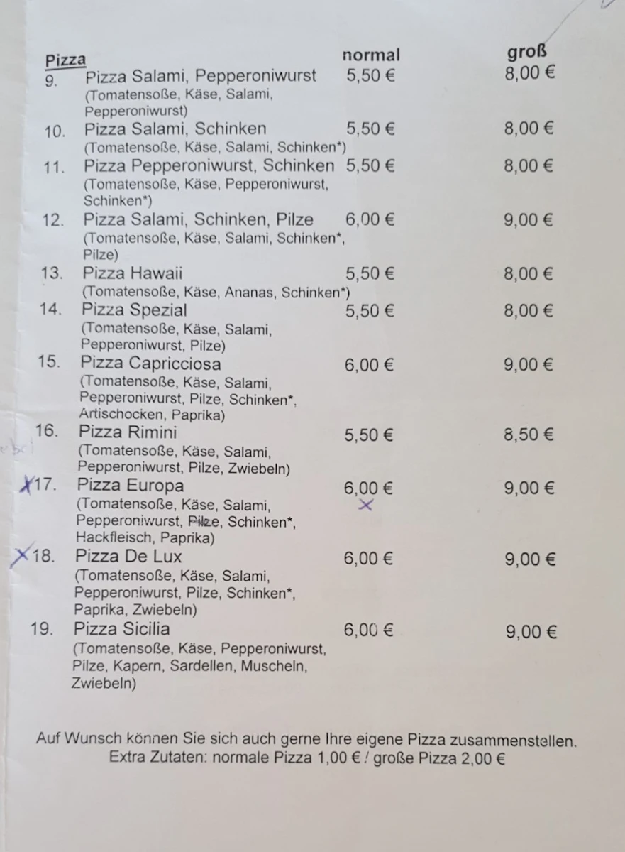 Speisekarte photo 4