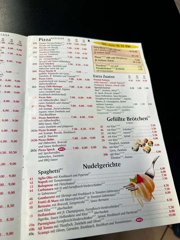 Speisekarte photo 3
