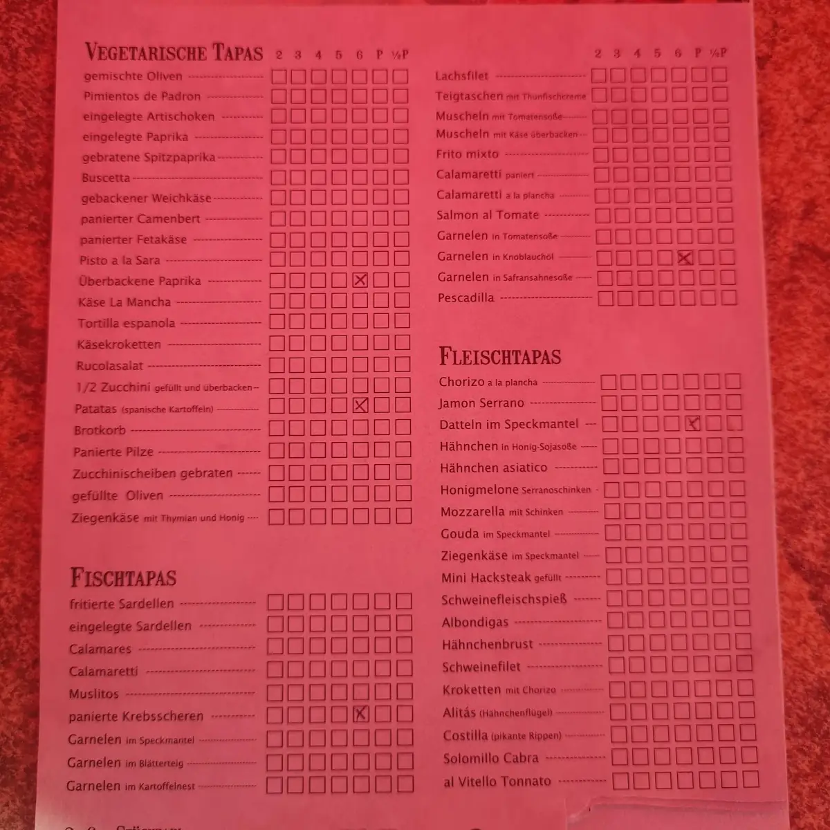 Speisekarte photo 2
