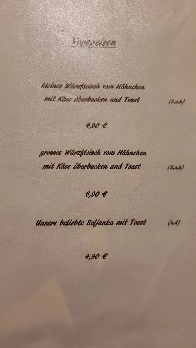 Speisekarte photo 3