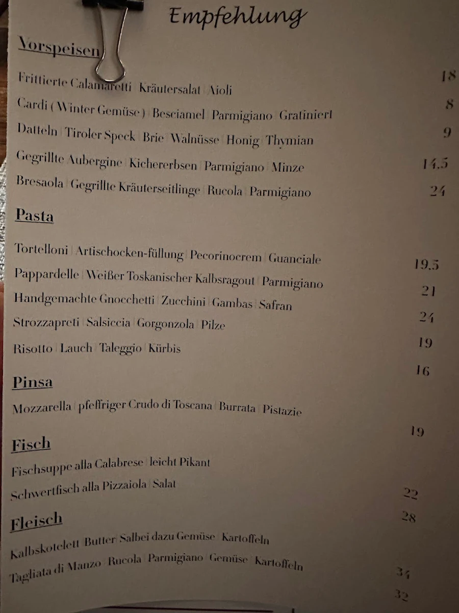 Speisekarte photo 2