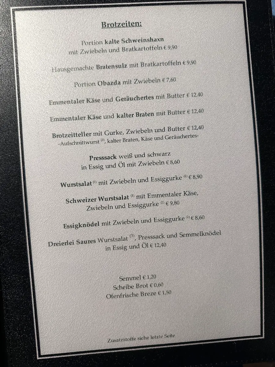 Speisekarte photo 4