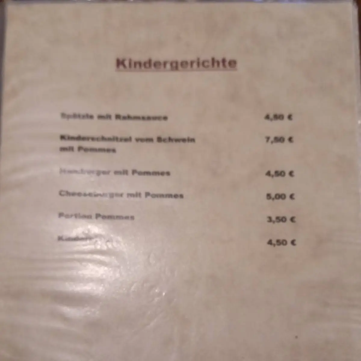 Speisekarte photo 3
