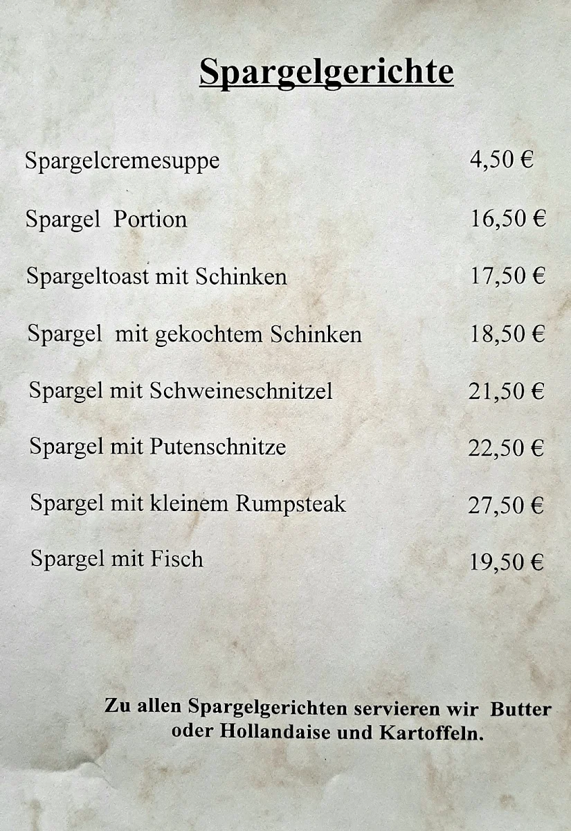 Speisekarte photo 2