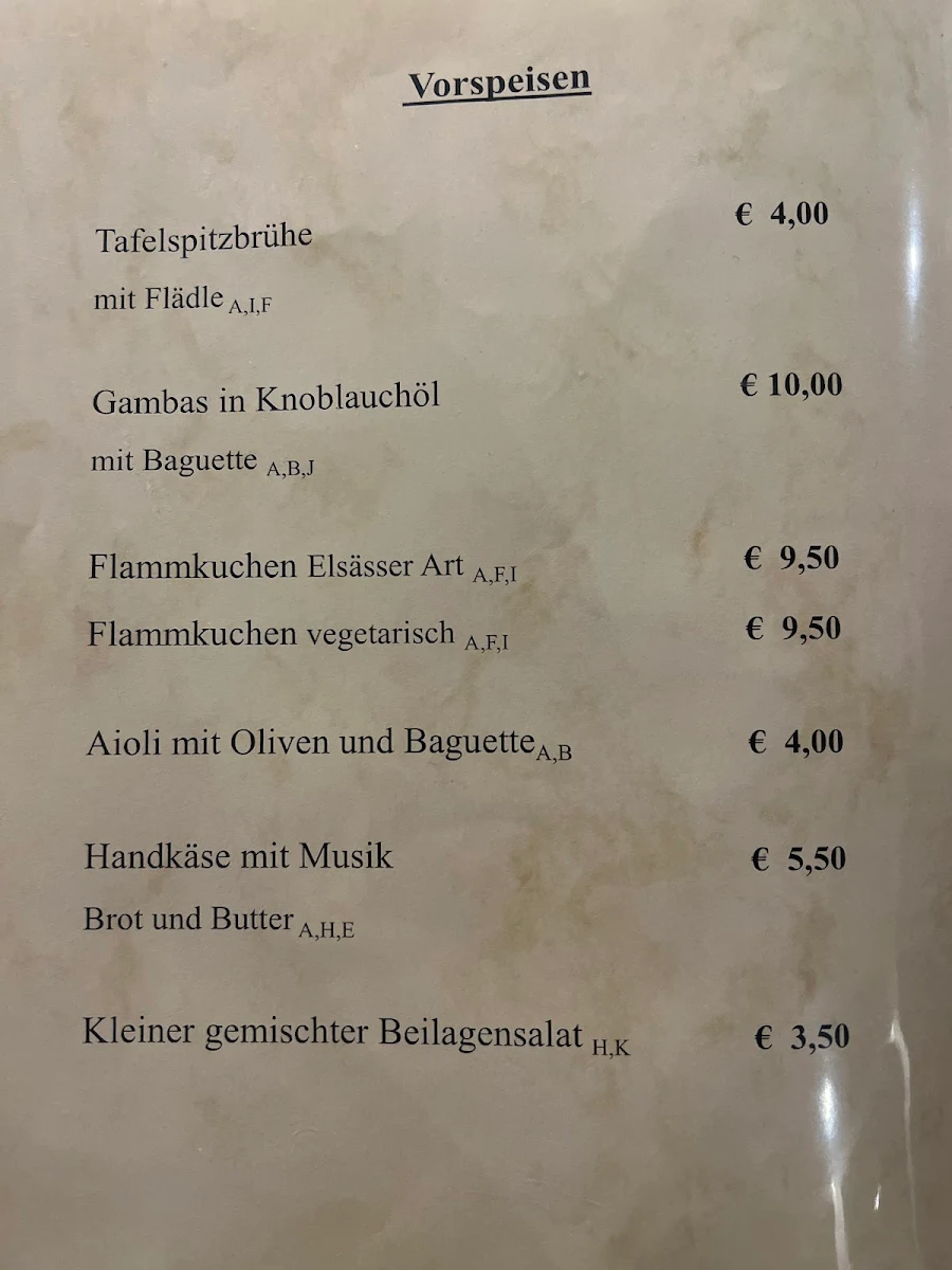 Speisekarte photo 3