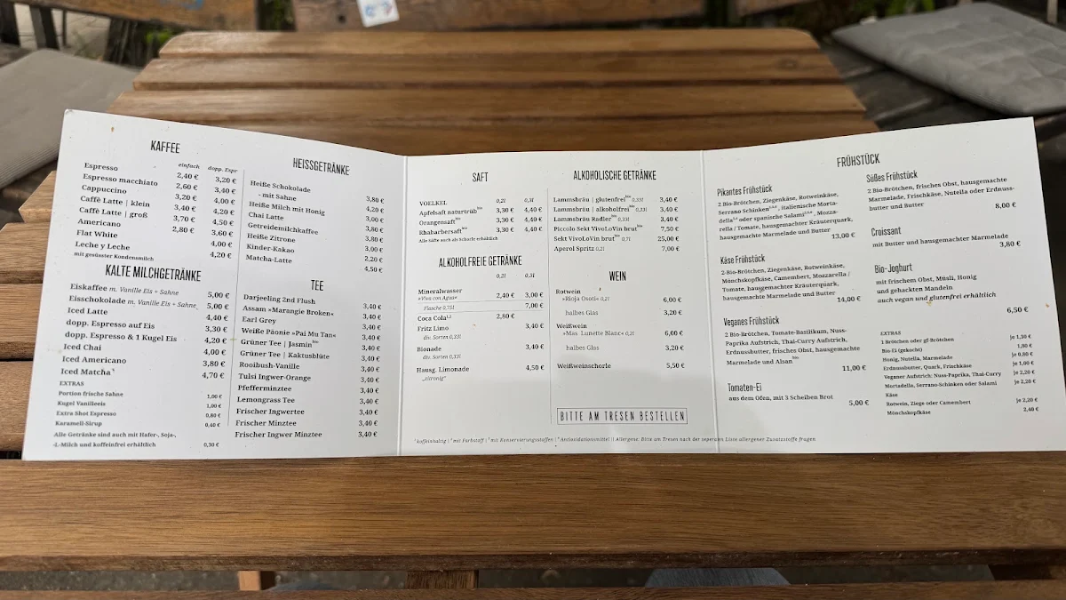 Speisekarte photo 1