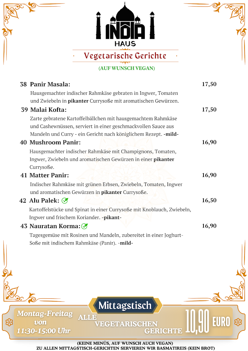 Speisekarte photo 3