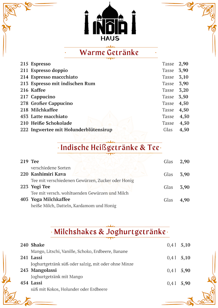 Speisekarte photo 4
