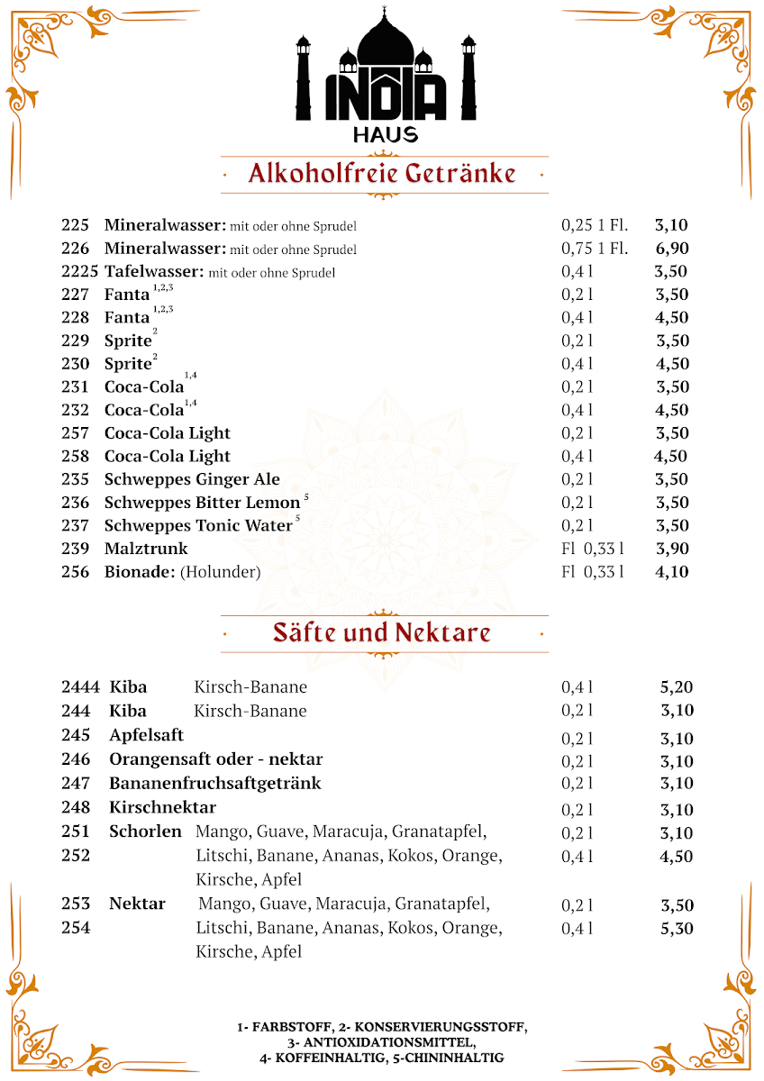 Speisekarte photo 6
