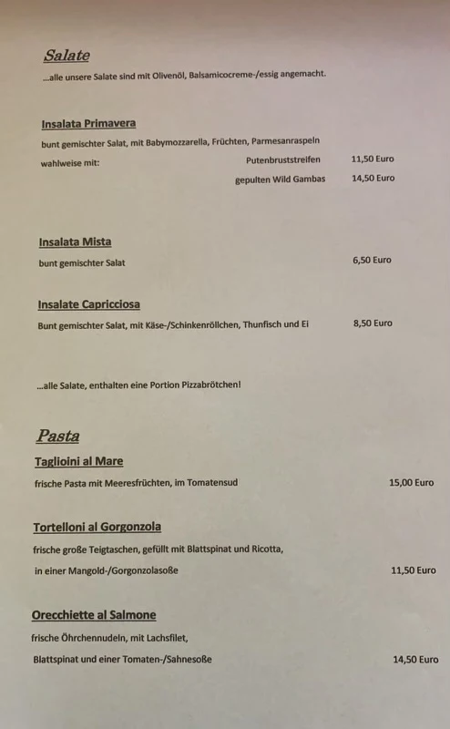 Speisekarte photo 2