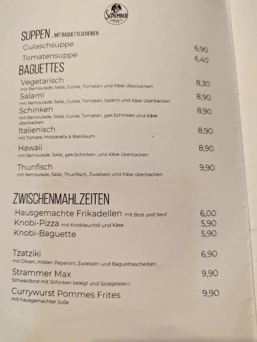 Speisekarte photo 2
